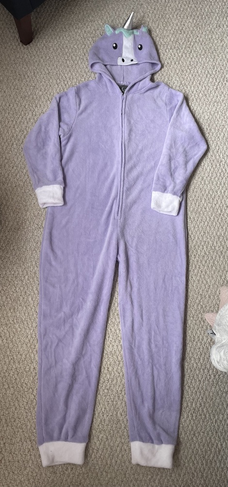 Purple Unicorn Cozy Adult Onesie